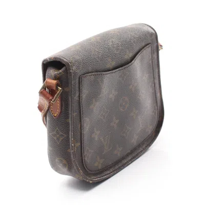 Pre-owned Louis Vuitton Brown Coated Canvas Shoulder Bag ()