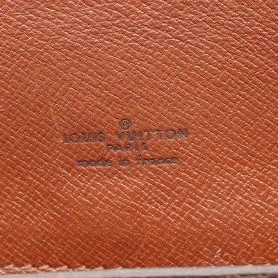 Pre-owned Louis Vuitton Brown Coated Canvas Shoulder Bag ()