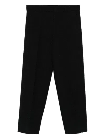 Gucci Women Cropped Trousers In Black