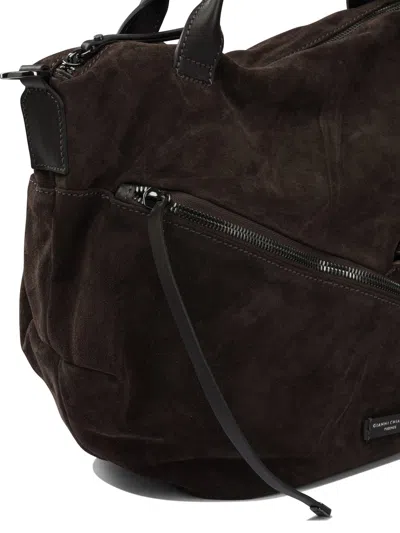Gianni Chiarini Versatile Crossbody Satchels Adjustable Strap In Brown