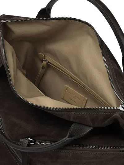 Gianni Chiarini Versatile Crossbody Satchels Adjustable Strap In Brown