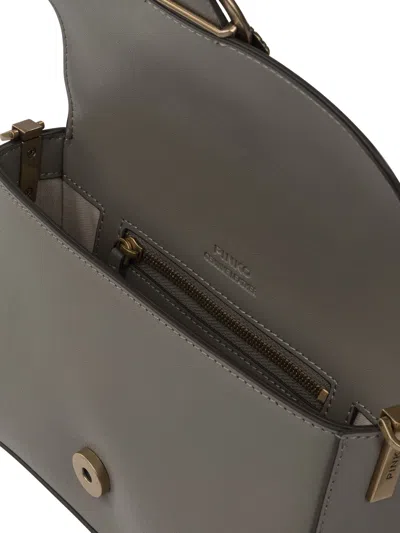 Pinko Crossbody Bags In Gray