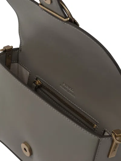 Pinko Crossbody Bags In Gray