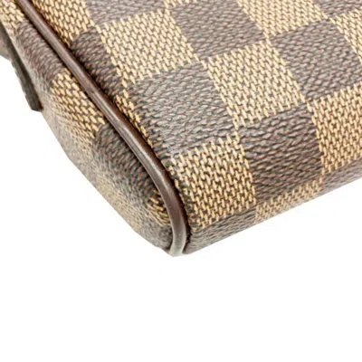 Pre-owned Louis Vuitton Brown Damier Canvas Ebene Damier Canvas Pochette Pouch Shoulder Bag ()