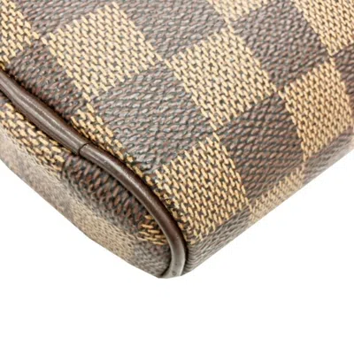 Pre-owned Louis Vuitton Brown Damier Canvas Ebene Damier Canvas Pochette Pouch Shoulder Bag ()