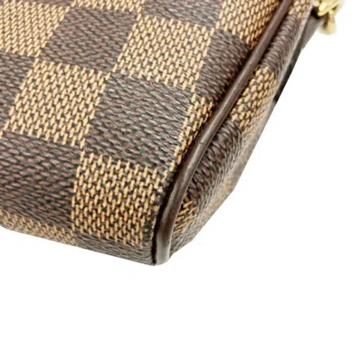 Pre-owned Louis Vuitton Brown Damier Canvas Ebene Damier Canvas Pochette Pouch Shoulder Bag ()