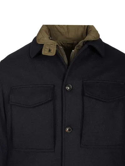 Valstar Demetry Field Jkt Con Detachable Jkt 80 Lana 20 Poliiestere Jackets Blue In Black