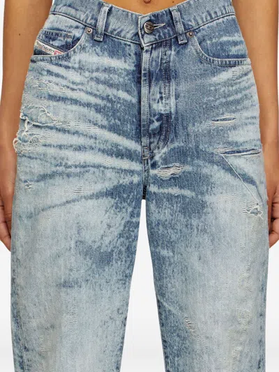 Diesel Denim Cotton Jeans In Multi