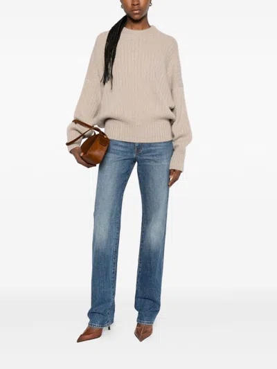 Khaite Denim Cotton Jeans In Blue