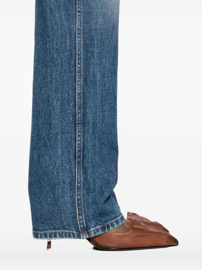 Khaite Denim Cotton Jeans In Blue