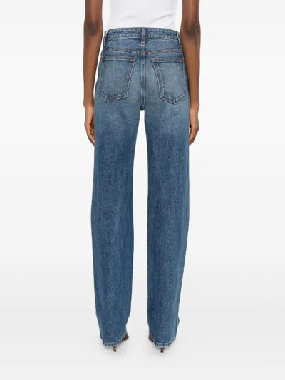 Khaite Denim Cotton Jeans In Blue