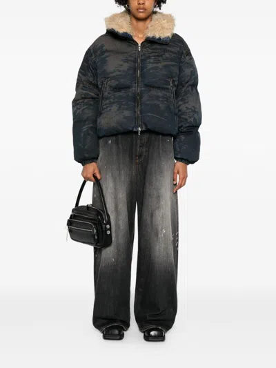 Acne Studios Distressed Effect Five-pocket Jeans In Gray