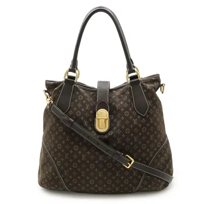 Pre-owned Louis Vuitton Brown Fusain Monogram Idylle Leather Shoulder Bag Tote Bag ()