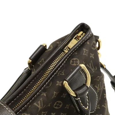 Pre-owned Louis Vuitton Brown Fusain Monogram Idylle Leather Shoulder Bag Tote Bag ()
