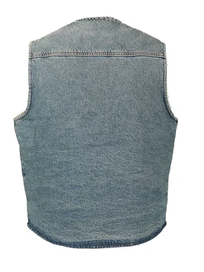 Amish Denim Vest Jeans Blue In Blue