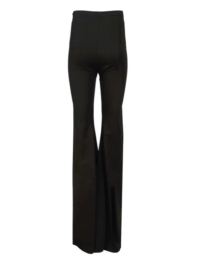 Rick Owens Black Porterville Dirt Bolan Trousers In Black