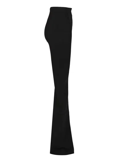 Rick Owens Black Porterville Dirt Bolan Trousers In Black