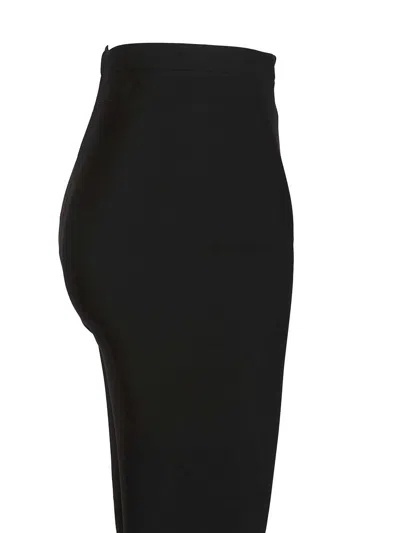 Rick Owens Black Porterville Dirt Bolan Trousers In Black