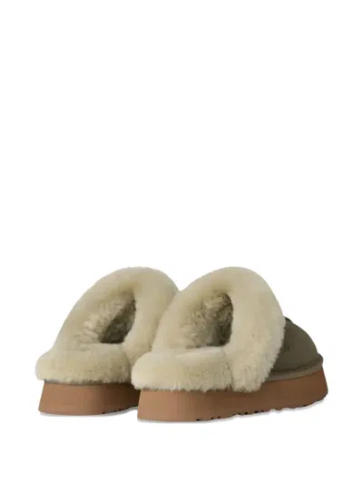 Ugg Autry Two-tone Leather Medalist Sneakers In Green