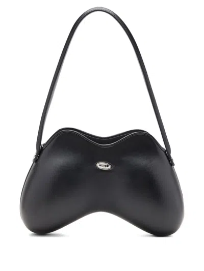 Diesel Double-d Curved Shoulder Bag