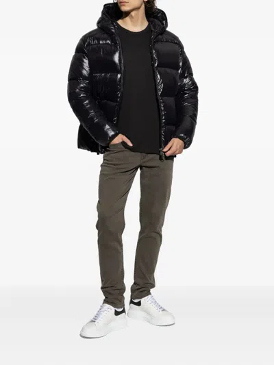 Save The Duck Edgard Nylon Down Jacket In Black