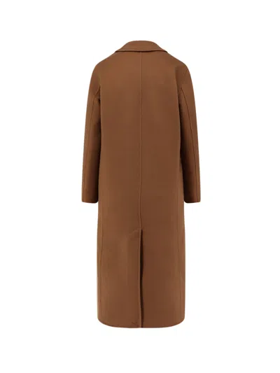 Paltò Elsa Single-breasted Wool Coat