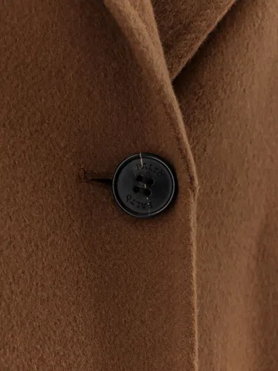 Paltò Elsa Single-breasted Wool Coat