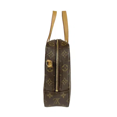 Pre-owned Louis Vuitton Brown Monogram Handbag Shoulder Bag ()