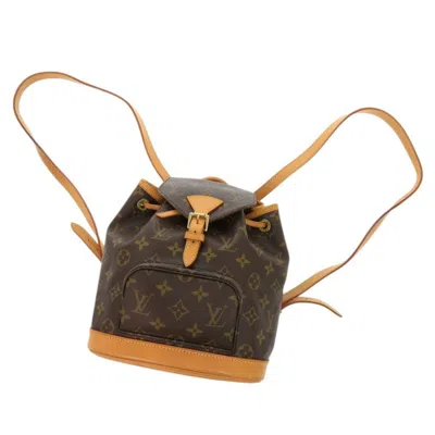 Pre-owned Louis Vuitton Brown Monogram Monogram Backpack ()