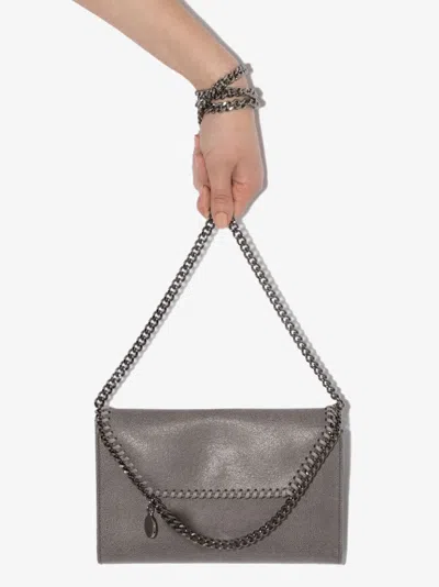 Stella Mccartney Falabella Wallet On Chain In Brown