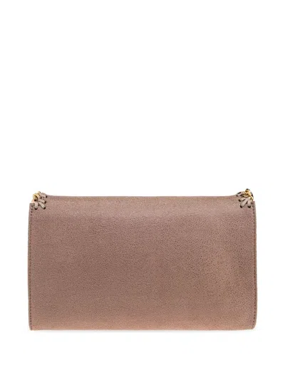 Stella Mccartney Falabella Wallet On Chain In Brown