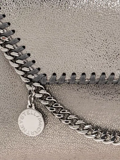 Stella Mccartney Falabella Wallet On Chain In Brown