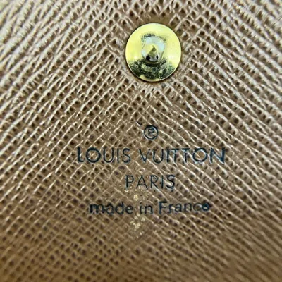 Pre-owned Louis Vuitton Brown Monogram Monogram Long Wallet (bi-fold) ()