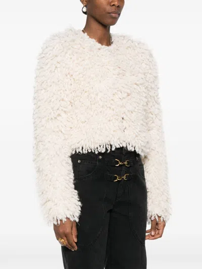 Isabel Marant Women Fedra Wool Blend Jacket In Neutral