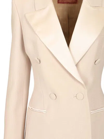 Stella Maxwell X Marella Fitted Blazer Jackets Beige In Neutral