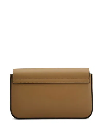 Tod's Mini Bag With Chain-link Shoulder Strap In Brown