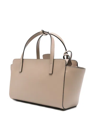 Hidesins Flap Small Leather Tote Bag