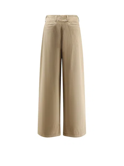 Golden Goose Deluxe Brand Women Flavia Cotton Blend Trousers In Brown