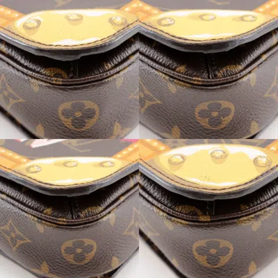 Pre-owned Louis Vuitton Brown Monogram Pochette Shoulder Bag ()