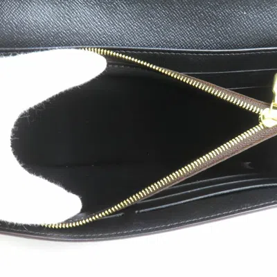 Pre-owned Louis Vuitton Brown Monogram Reverse Monogram Reverse Long Wallet (bi-fold) ()