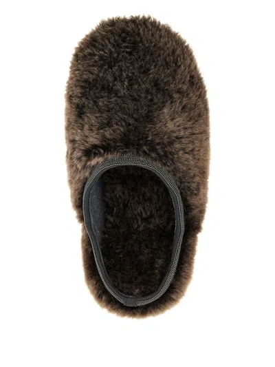 Brunello Cucinelli Fur Slippers
