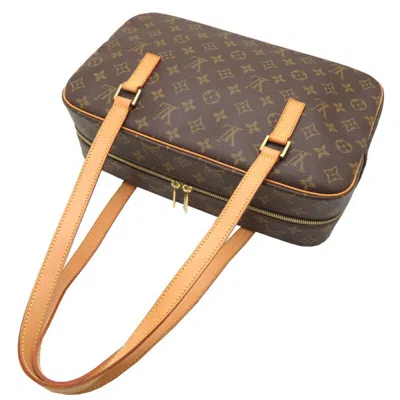 Pre-owned Louis Vuitton Brown Monogram Shoulder Bag ()