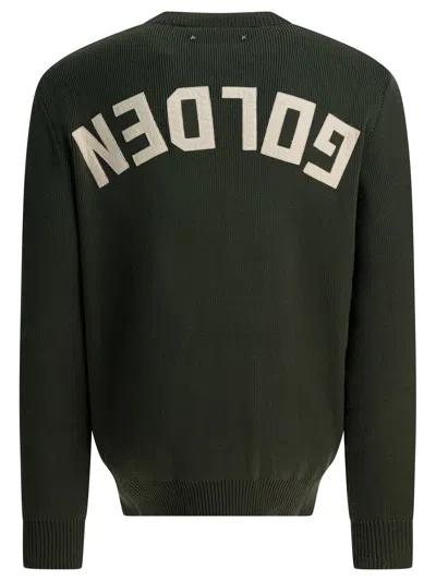 Golden Goose Golden Knitwear Green In Green