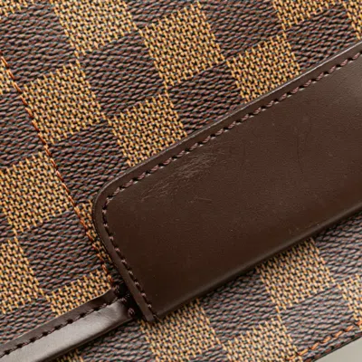Pre-owned Louis Vuitton Brown Pvc Leather Shoulder Bag ()
