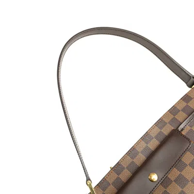 Pre-owned Louis Vuitton Brown Pvc Leather Shoulder Bag ()