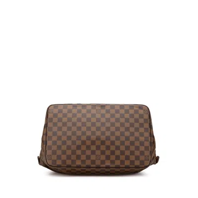 Pre-owned Louis Vuitton Brown Pvc Leather Tote Bag ()