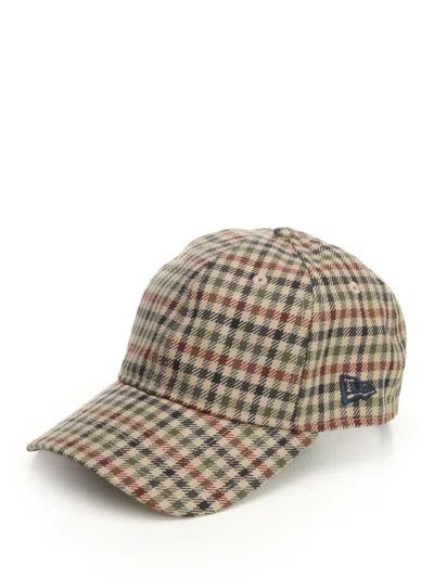 New Era Hat With Scottish Pattern Hats Brown In Brown