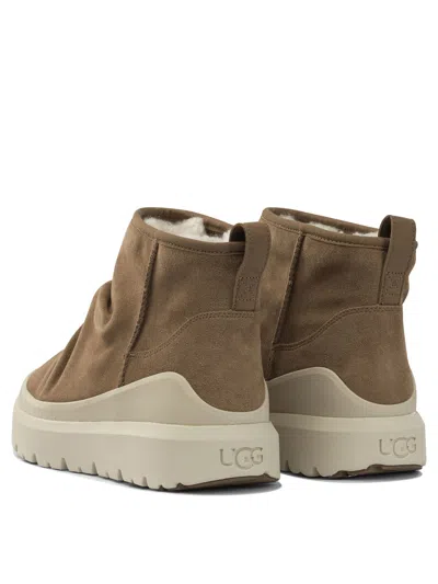 Ugg Heritage Utility Ankle Boots Brown In Brown
