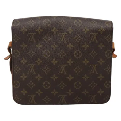 Pre-owned Louis Vuitton Cartouchière Brown Canvas Shoulder Bag ()