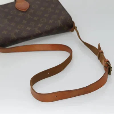 Pre-owned Louis Vuitton Cartouchière Brown Canvas Shoulder Bag ()